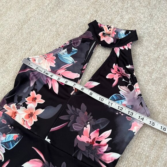 3 for $6 Floral Bodycon Cocktail Summer Sleeveless Dress S - Picture 8 of 10